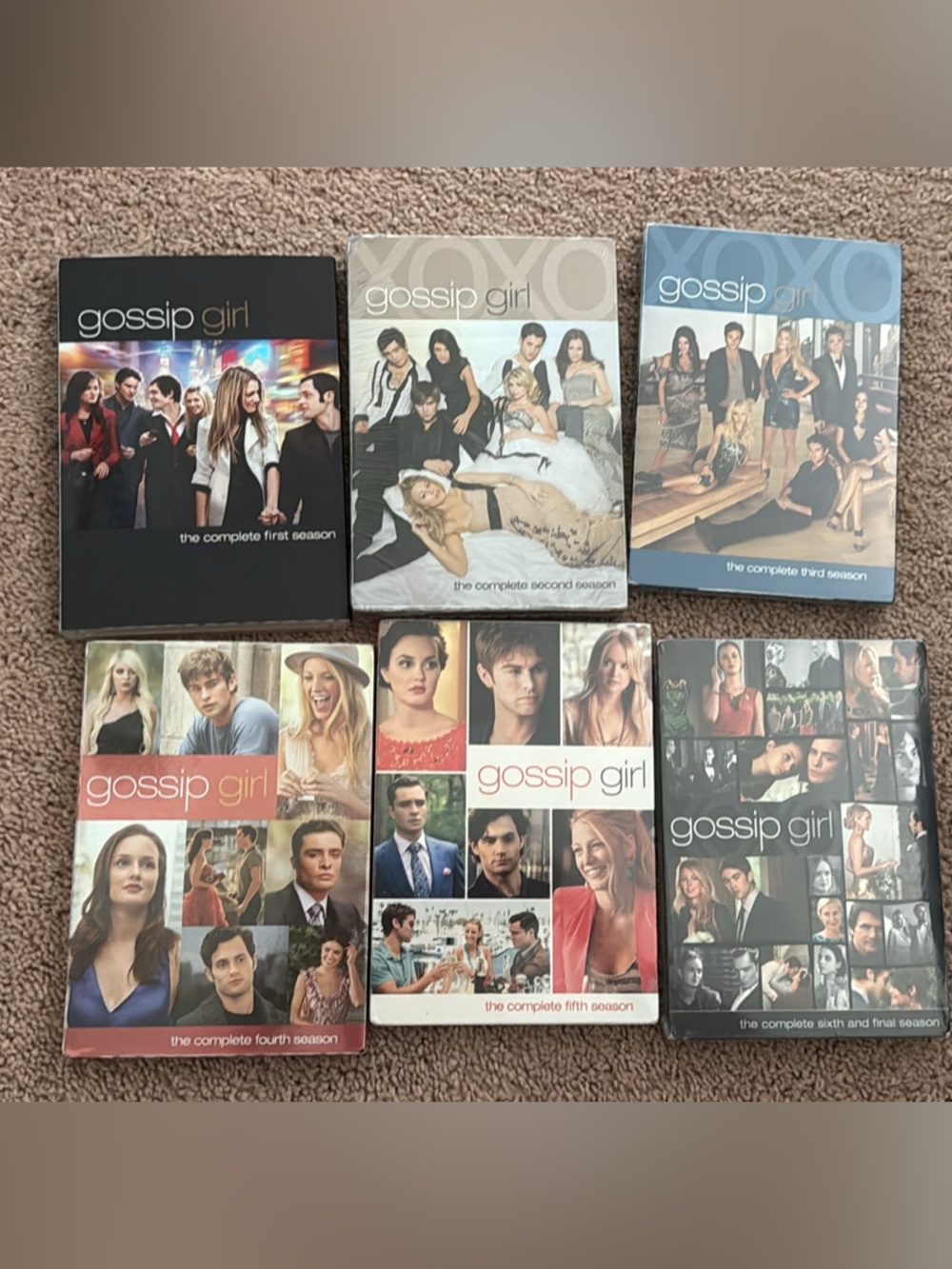 Gossip Girl DVD Collection Seasons 1-6 NEW & Sealed